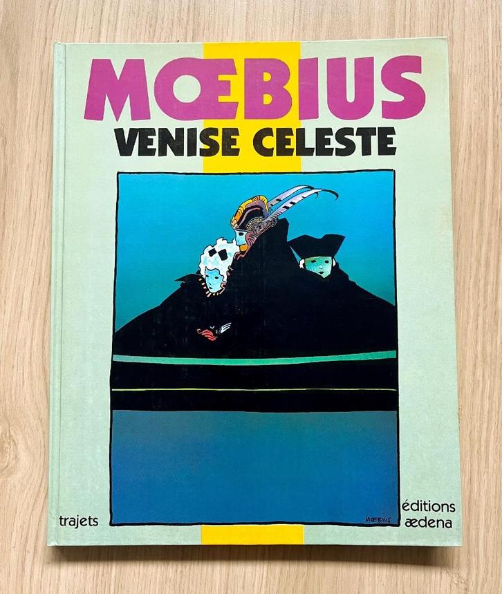 Moebius - Venice Celeste. Casterman artbook uit 1984, Boeken, Stripboeken, Zo goed als nieuw, Eén stripboek, Ophalen of Verzenden