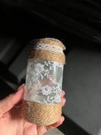 Waxinelicht houders bruiloft, Diversen, Cadeaupapier, Ophalen, Zo goed als nieuw