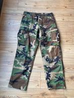 Woodland camouflage broek mariniers medium long, Verzamelen, Ophalen of Verzenden, Marine, Amerika, Kleding of Schoenen