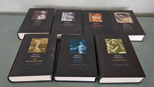 Thrillerserie van Nicci French 7 stuks, Boeken, Thrillers, Zo goed als nieuw, Ophalen of Verzenden