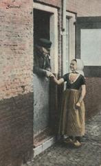 ZEELAND Klederdracht 1915 Militair Verzonden, Verzamelen, Ansichtkaarten | Nederland, Verzenden, Voor 1920, Gelopen, Zeeland