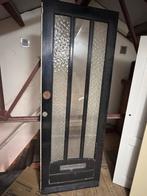 Originele buitendeur met glas - opknapper, Ophalen, Gebruikt, 80 tot 100 cm, Buitendeur
