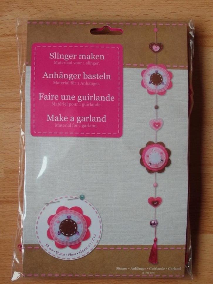 Slinger maken - nieuw knutselpakketje, Hobby en Vrije tijd, Knutselen, Nieuw, Knutselwerk, Ophalen