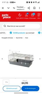 In prijs verlaagd: Ferplast  cavia kooi 118x58.5x51., Minder dan 60 cm, Kooi, Ophalen of Verzenden, Zo goed als nieuw