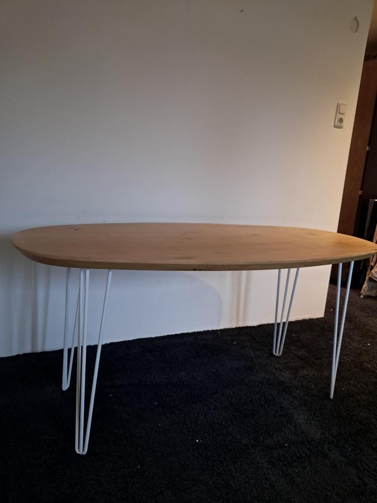 vidaXL Haarnadelpoten voor Salontafel 4 st 20 cm massief staal antracietkleurig