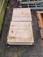 Keramische tegels beige 14 stuks 60x60x3, Tuin en Terras, Tegels en Klinkers, Ophalen, Keramiek, Zo goed als nieuw, Minder dan 5 m²