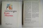 321 - Lemmingen - A. ten Hooven (= Adriaan Venema), Boeken, Adriaan Venema, Zo goed als nieuw, Verzenden