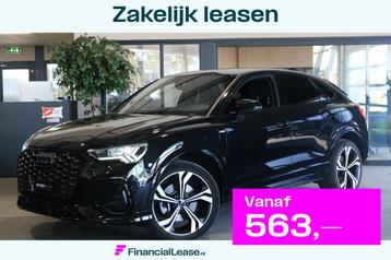 Audi Q3 Sportback 45 TFSI e S-Line 245 PK Black Pack Leder C beschikbaar voor biedingen