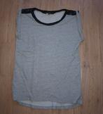 Blend She Lang Grijs T-Shirt met Pailletten (M), Maat 38/40 (M), Blend She, Ophalen of Verzenden, Korte mouw