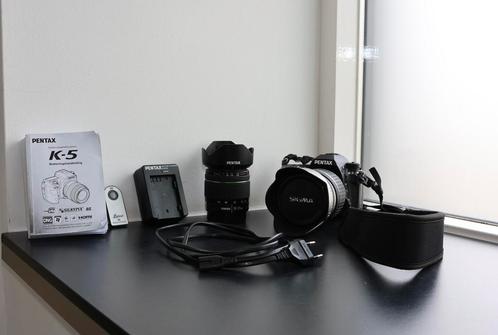 Pentax K-5 met lenzen en toebehoren, Audio, Tv en Foto, Fotocamera's Digitaal, Gebruikt, Pentax, Ophalen of Verzenden