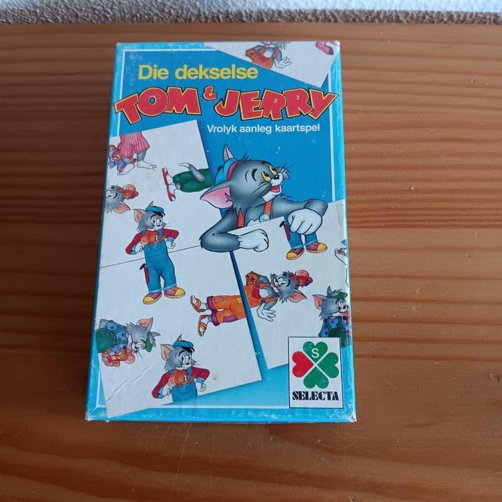 Tom & Jerry, vrolijk aanleg kaartspel, Hobby en Vrije tijd, Gezelschapsspellen | Kaartspellen, Gebruikt, Een of twee spelers, Ophalen of Verzenden