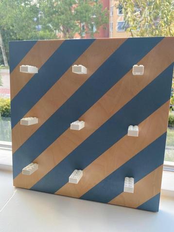Lego Minifigure Display Brickboard Wanddecoratie beschikbaar voor biedingen