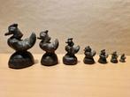 Antieke bronzen opium gewichten, 7 stuks, Antiek en Kunst, Antiek | Koper en Brons, Ophalen of Verzenden, Brons