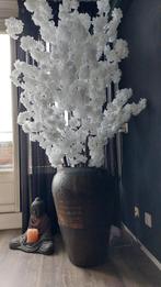 Kunstplant inclusief metalen ketel/ pot, Huis en Inrichting, Woonaccessoires | Kunstplanten en Kunstbloemen, Ophalen