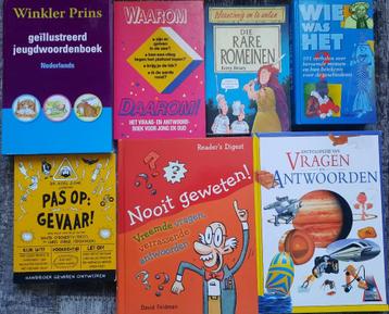 7 informatieve kinderboeken beschikbaar voor biedingen