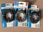 8 pins usb kabel/ iphone telefoon lader 3 stuks €4,50, Ophalen of Verzenden, Nieuw, Apple iPhone