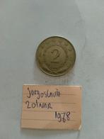 Joegoslavië 2 Dinar 1978, Verzenden, Joegoslavië, Losse munt