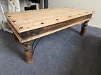 Leuke nostalgische salontafel, hout, Ophalen