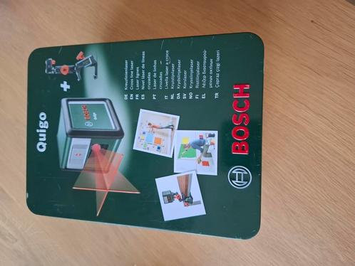Bosch Quigo laser kruislijnlaser, Doe-het-zelf en Verbouw, Gereedschap | Overige machines, Zo goed als nieuw, Ophalen of Verzenden