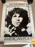 Jim Morrison 'American Poet' Poster, Overige materialen, Gebruikt, Ophalen of Verzenden, 75 cm of meer
