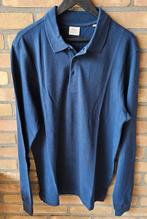 Poloshirt lange mouw, Ophalen of Verzenden, Nieuw, Maat 46 (S) of kleiner, Blauw