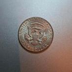 Halve dollar 1969 met John F. Kennedy, Ophalen of Verzenden, Noord-Amerika, Losse munt