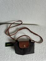 Longchamp Le Pliage handtas donkerbruin, Ophalen of Verzenden, Zo goed als nieuw, Overige typen, Overige merken