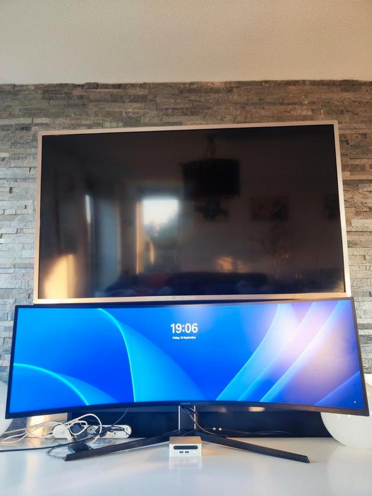 Samsung Odyssey G9 (G95TSSU) 49", Computers en Software, Monitoren, Zo goed als nieuw, 201 Hz of meer, In hoogte verstelbaar, Ophalen