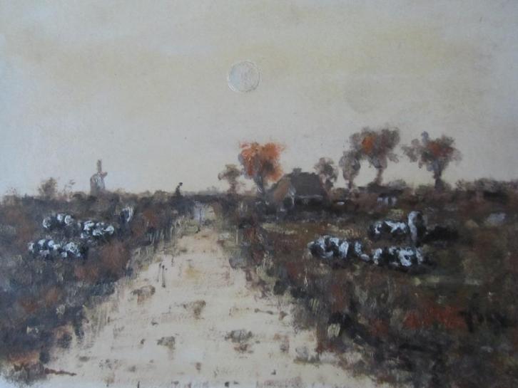 W. G. F.  Jansen   1871 - 1949, Antiek en Kunst, Kunst | Schilderijen | Klassiek, Ophalen of Verzenden