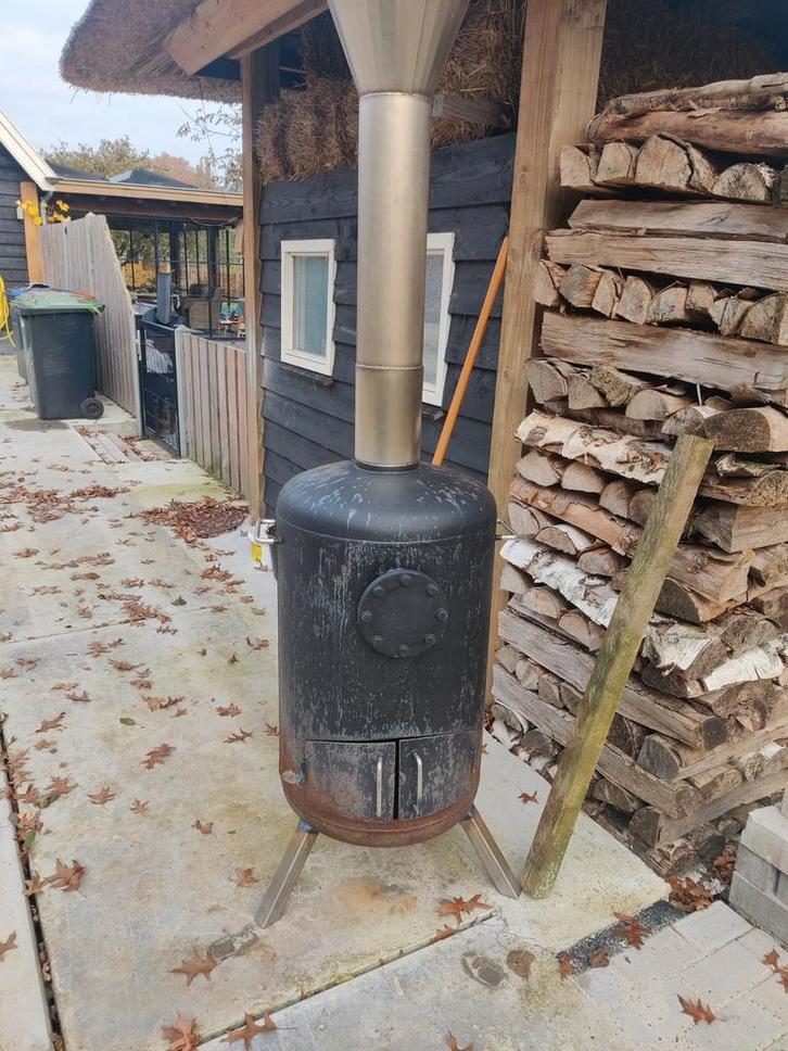 Houtgestookte verwarming voor zwembad of hottub, Tuin en Terras, Zwembad-toebehoren, Ophalen