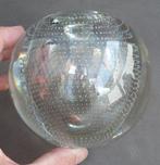 1950 Retro Bolvaas Kristal Glas Vaas Spijkerbol Spijkerglas, Verzamelen, Ophalen of Verzenden, Huis en Inrichting