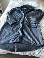 Donkerblauwe regenjas maat M - Gedragen, Ophalen of Verzenden, Gedragen, Maat 38/40 (M), Blauw