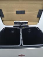 Wesco Big Double Boy prullenbak matwit 36L - Retourdeal, Info@mystore.nl, Met pedaal, 50 tot 75 cm, Verzenden