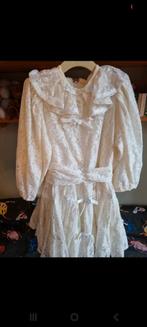 Vintage bruidsmeisje jurk, Meisje, Handgemaakt, Ophalen of Verzenden, Zo goed als nieuw