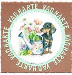 opleg hondje, Hobby en Vrije tijd, Kaarten | Zelf maken, Verzenden, Nieuw, Dieren, Blanco kaart of Basiskaart