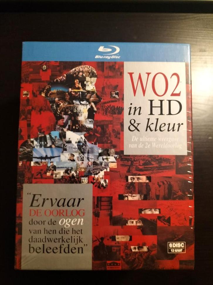 WO2 in HD & Kleur - Blu-ray Boxset, Cd's en Dvd's, Dvd's | Actie, Nieuw in verpakking, Ophalen of Verzenden
