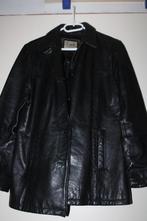 Leren heren jas Linea, Maat 52/54 (L), Zwart, Ophalen of Verzenden, Zo goed als nieuw