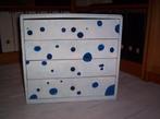 LADENKASTJE KUBUS MODEL, eikenhout, Minder dan 50 cm, Gebruikt, Eikenhout, Ophalen of Verzenden