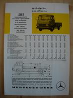 Mercedes 206 207 Technische Specificatie folder 1972 206D CC, Ophalen, Mercedes, Zo goed als nieuw, Mercedes-Benz