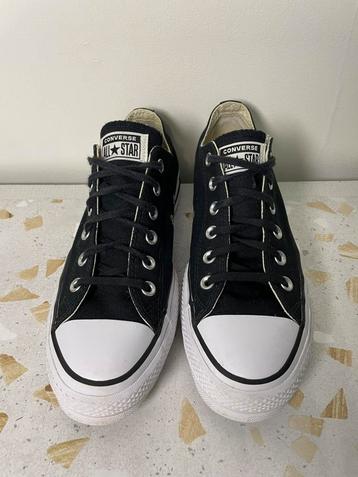 Converse, All Star, lift low, zwart, maat 40 beschikbaar voor biedingen