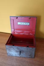 Stalen geldkist Beaumont, Antiek en Kunst, Ophalen of Verzenden