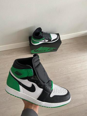 Air jordan 1 high maat 46 lucky green beschikbaar voor biedingen