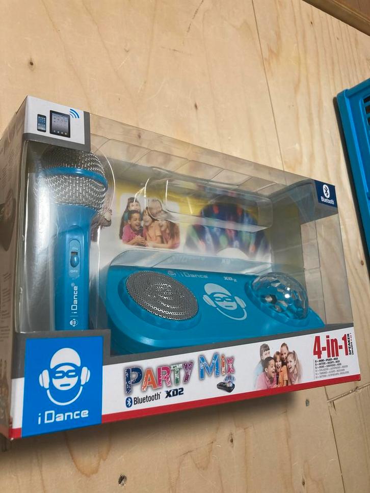 Nieuwe iDance Party Mix X2D Karaoke Set, Audio, Tv en Foto, Karaoke-apparatuur, Nieuw, Complete set, Ophalen of Verzenden