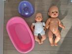 Babyborn pop poppen poppenbadje badje potje, Ophalen of Verzenden, Zo goed als nieuw, Babypop