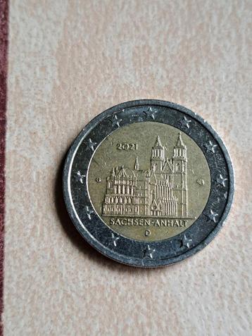 2 euro cc Duitsland 2021 Saksen-Anhalt Kathedraal (G) beschikbaar voor biedingen