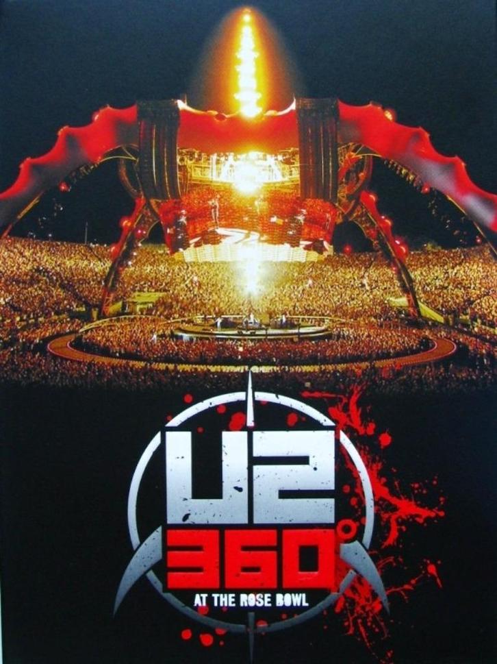 DVD van U2 – U2360 At The Rose Bowl, Cd's en Dvd's, Dvd's | Muziek en Concerten, Zo goed als nieuw, Muziek en Concerten, Alle leeftijden