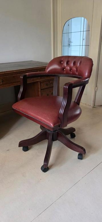 Klassiek Engelse Bureaustoel - Klassiek Design beschikbaar voor biedingen