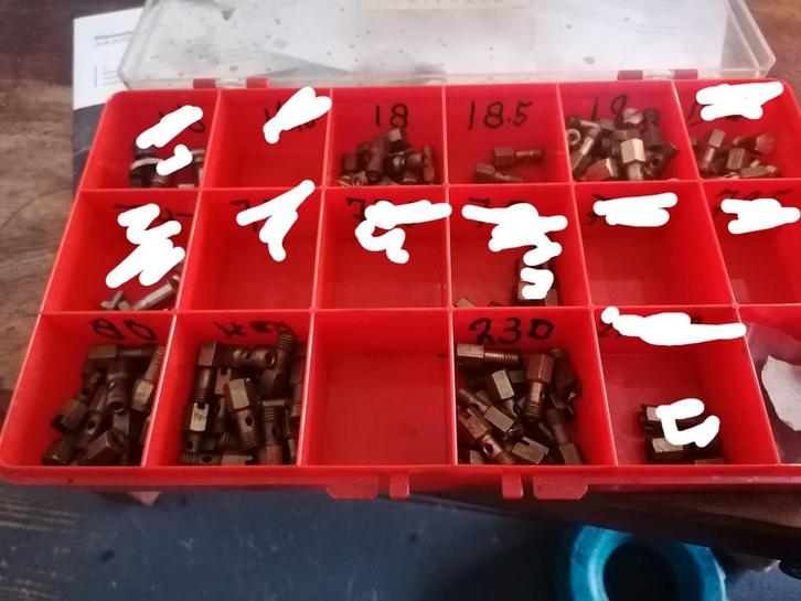 Kaptein mobylette sproeiers, Fietsen en Brommers, Brommeronderdelen | Oldtimers, Zo goed als nieuw, Overige merken, Ophalen of Verzenden