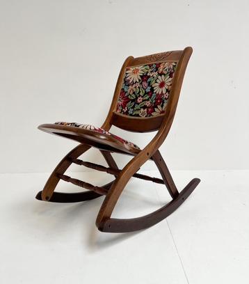 Vintage Engelse schommelstoel, 1960's beschikbaar voor biedingen