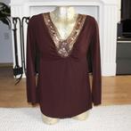 L.C. Fashion Truitje (M) € 25,-, Maat 38/40 (M), Bruin, Ophalen of Verzenden, Zo goed als nieuw